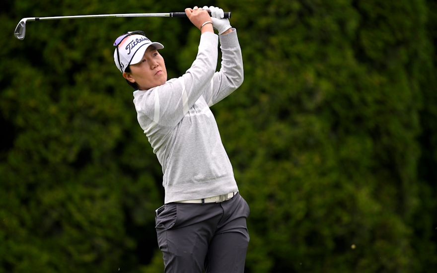 Jeongeun Lee5 during Round 2 of the 2025 Portland Classic