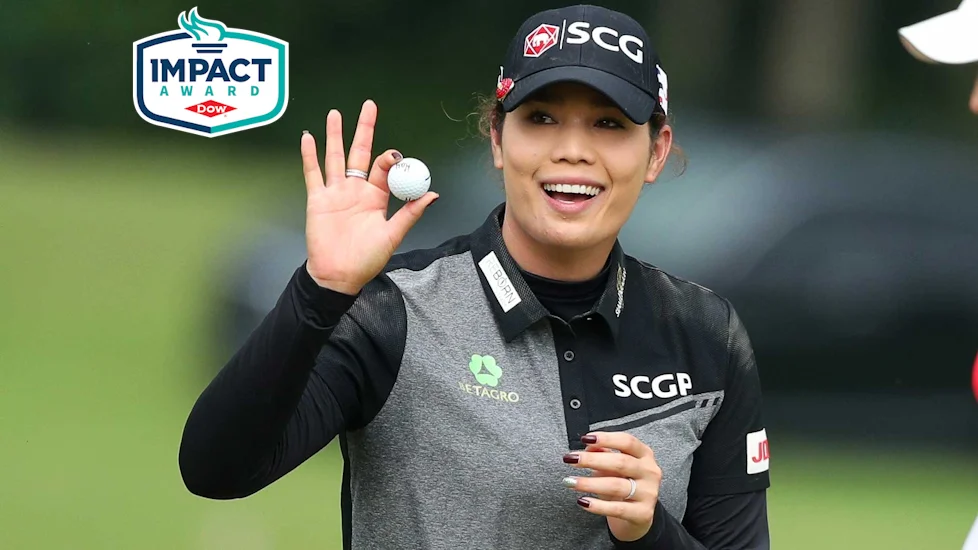 Dow Impact Award nominee Ariya Jutanugarn.