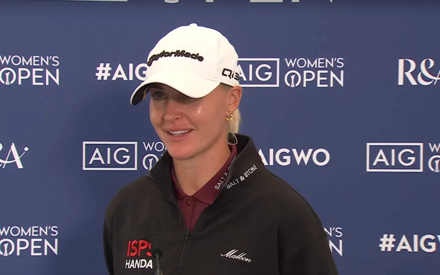 Charley Hull at AIG Women's Open