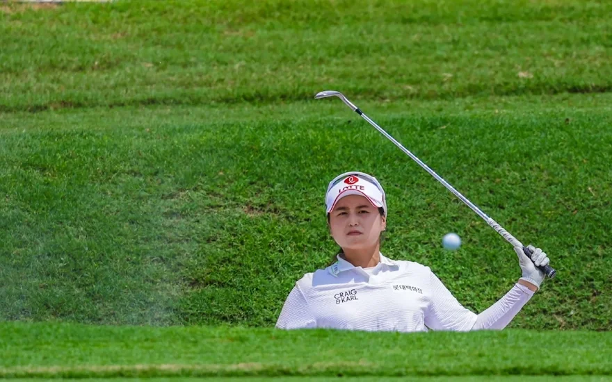 Hye Jin Choi during the Maybank Championship’s first round.